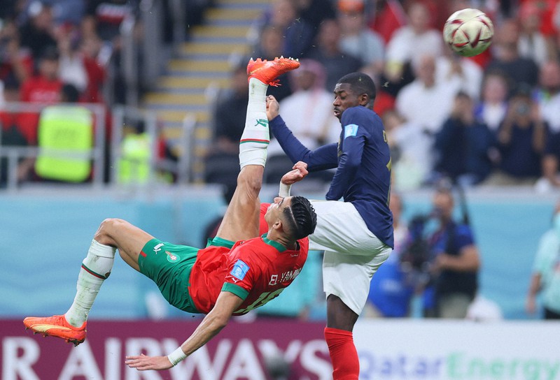 開始5分、ほころんだモロッコの堅守 フランスが個で圧倒 W杯 | 毎日新聞