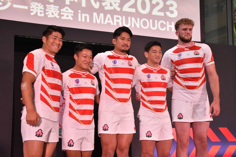 ファンの古いジャージーを再利用 ラグビー日本代表新ジャージー発表