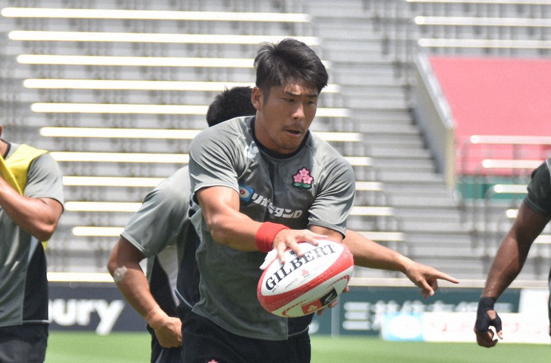 松田力也「戻りたいと強く思った舞台」 ラグビー日本代表前日練習