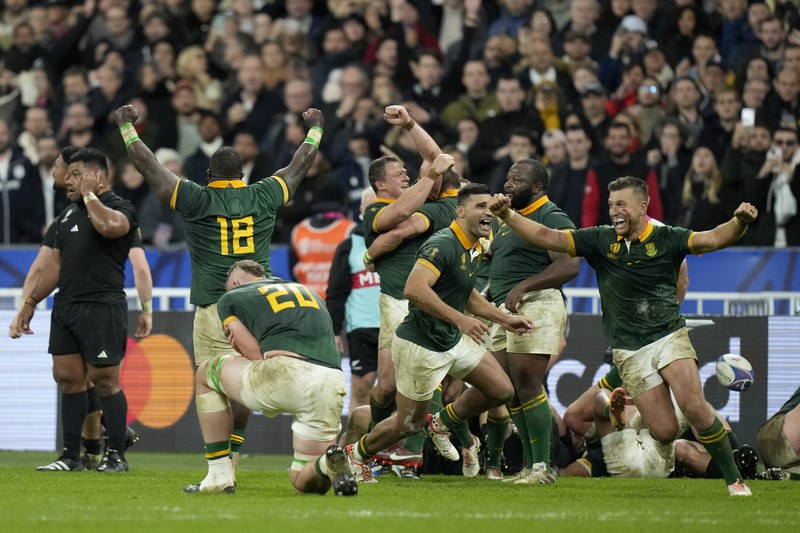 南アフリカが連覇 史上最多4度目の優勝 ラグビーW杯・決勝 | 毎日新聞