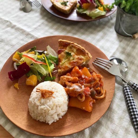 アカシアプレートの盛り付け例5選！乗せるだけでカフェ風ごはんに♡