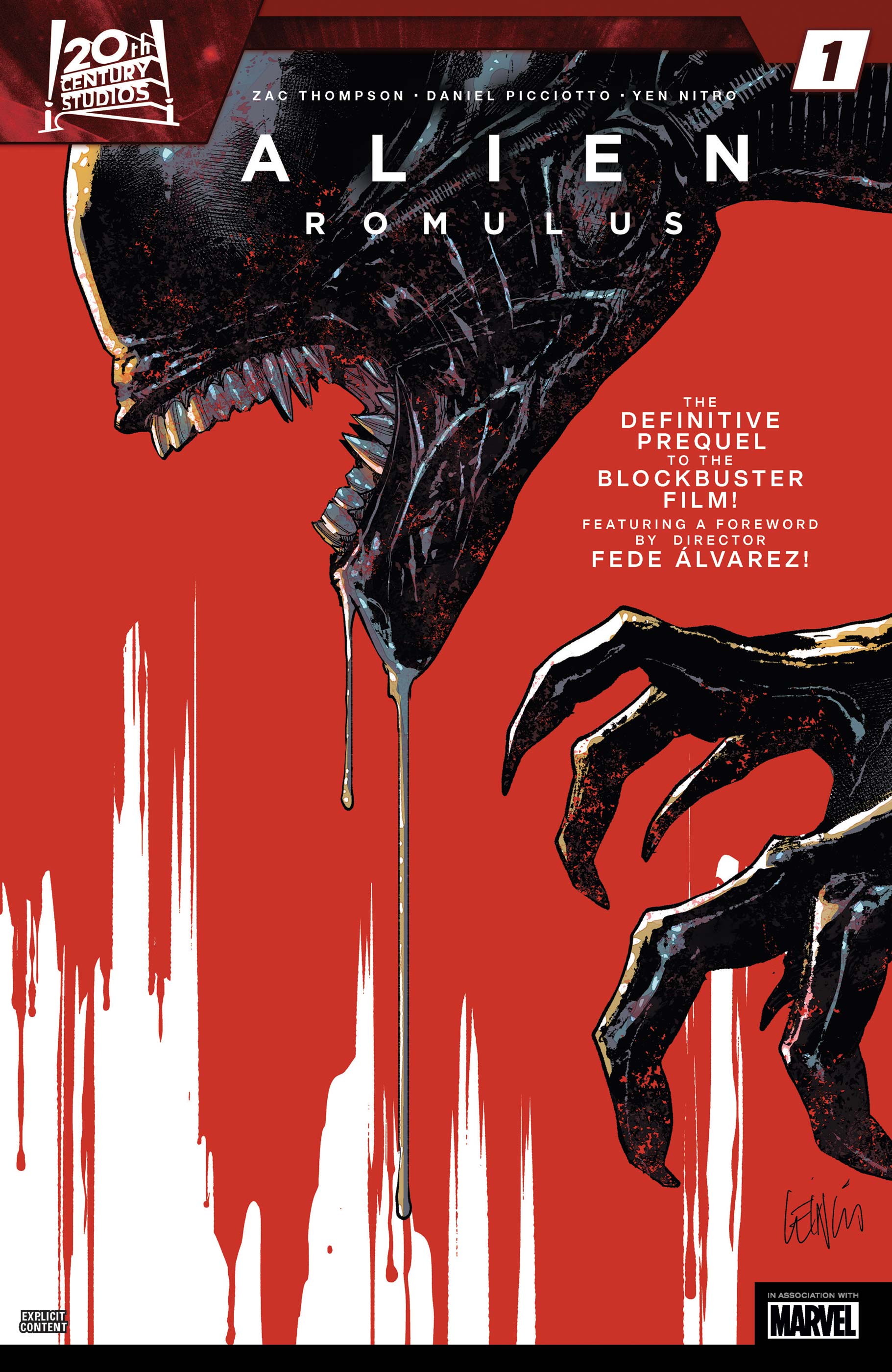 ALIEN: ROMULUS (2024) #1 | Comic Issues | Marvel