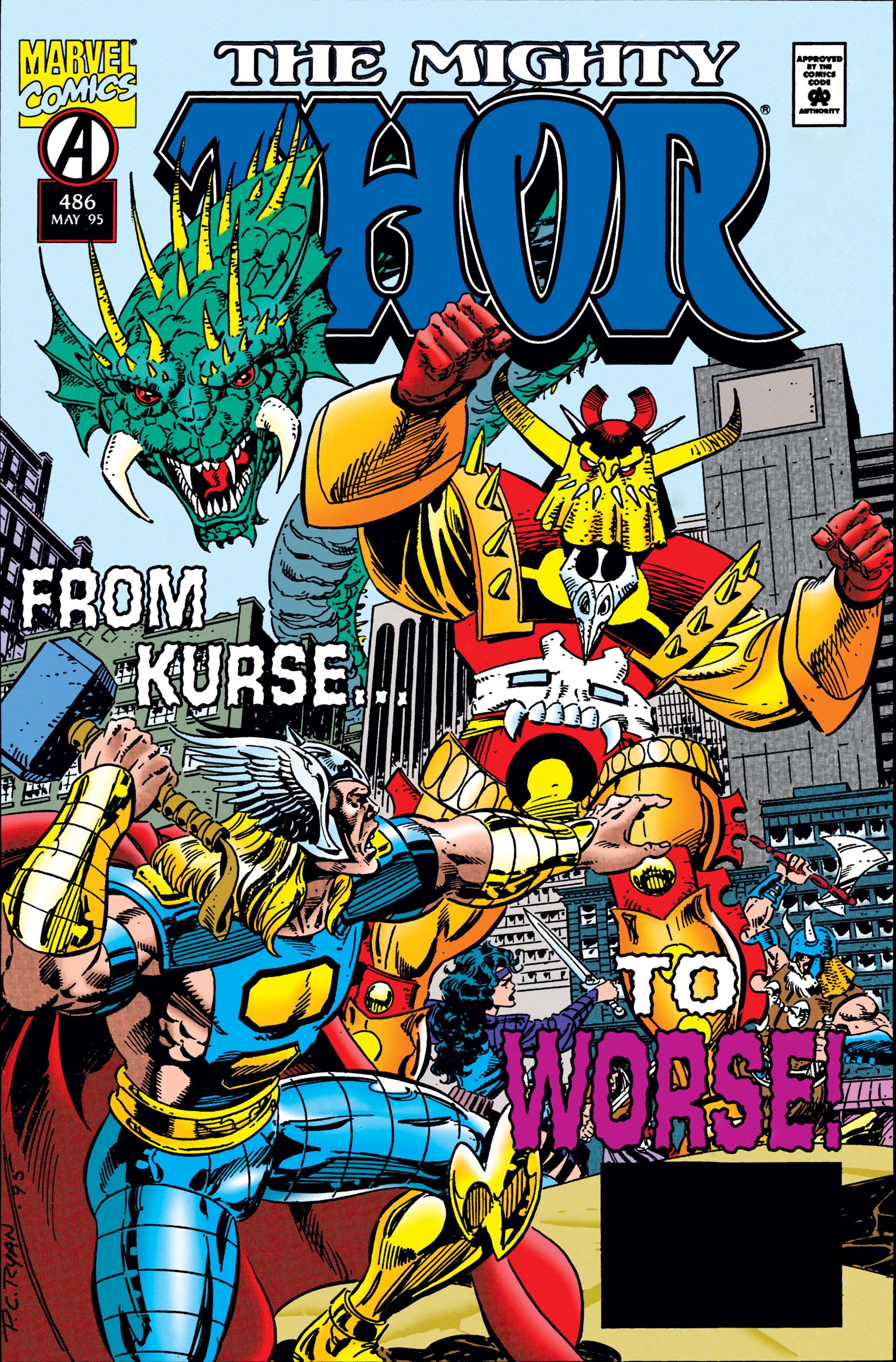 Thor (1966) #486 | Comic Issues | Marvel