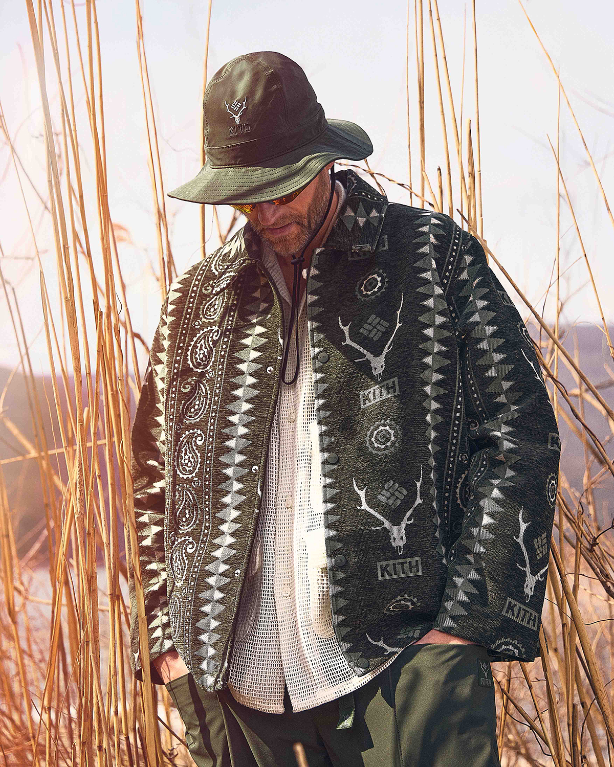 Kith、SOUTH2 WEST8、Columbiaのトリプルコラボレーションアイテムが