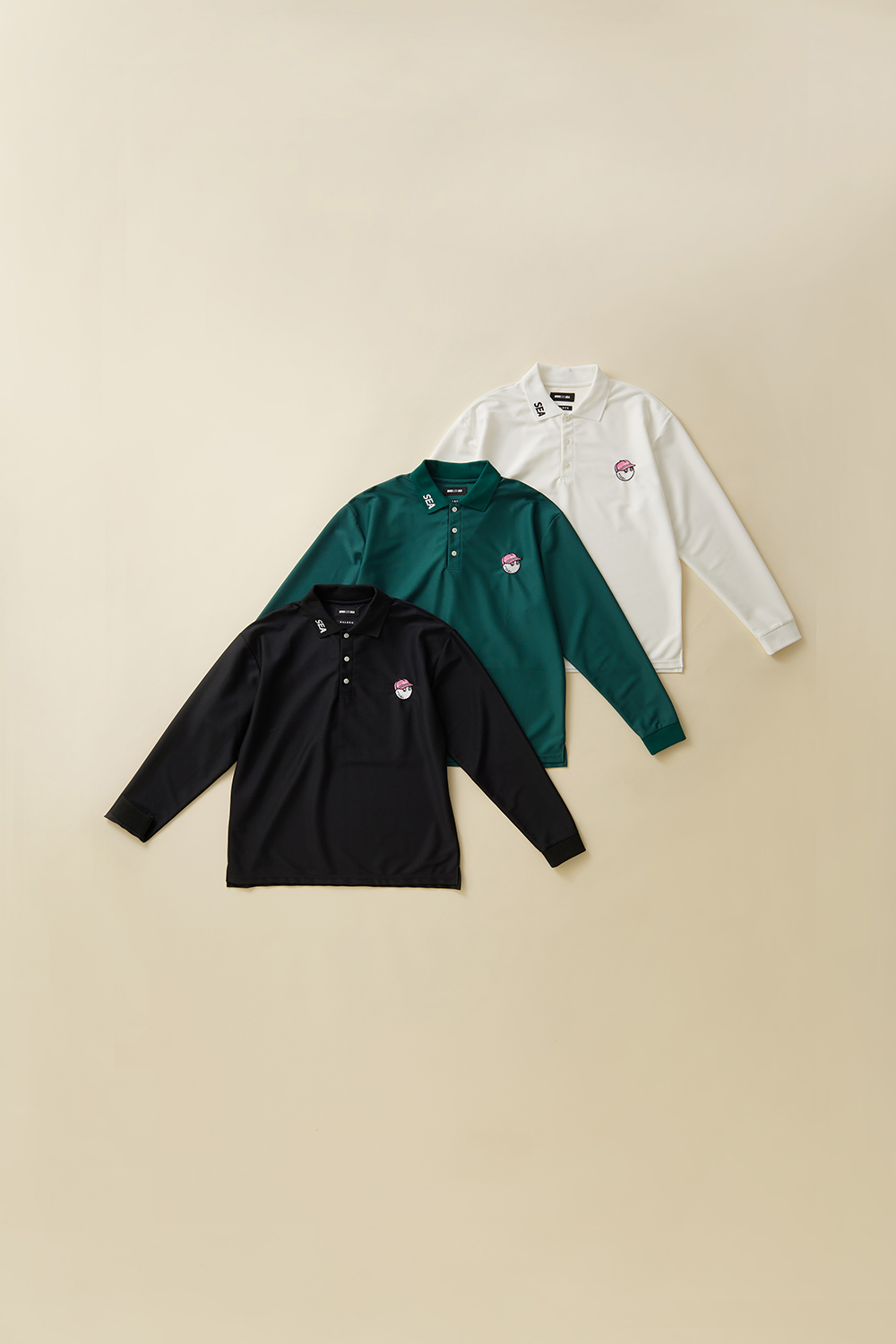 WIND AND SEA × Malbon Golfの第3弾