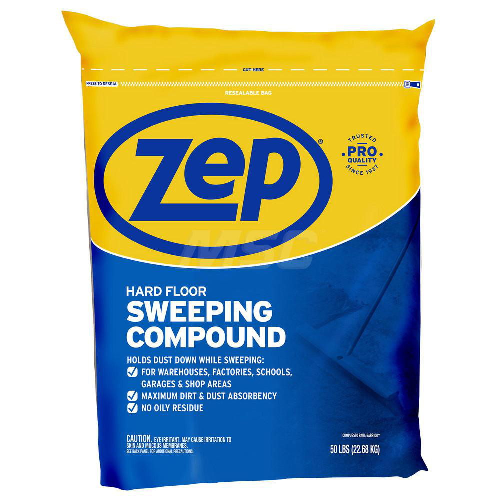 ZEP - Floor Sweeping Compound: 50 lb Bag | MSC Direct