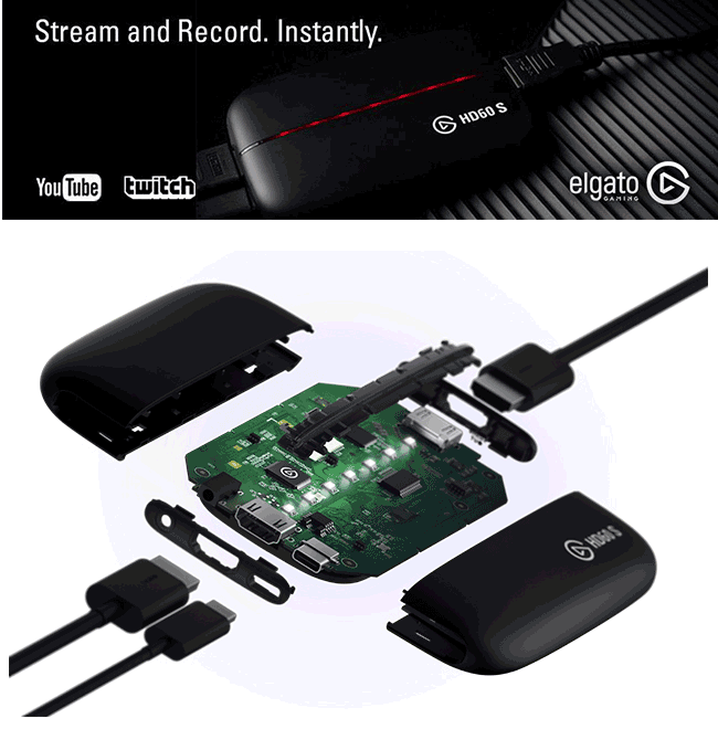 CORSAIR コルセア elgato GAME CAPTURE HD60 S (日本語パッケージ
