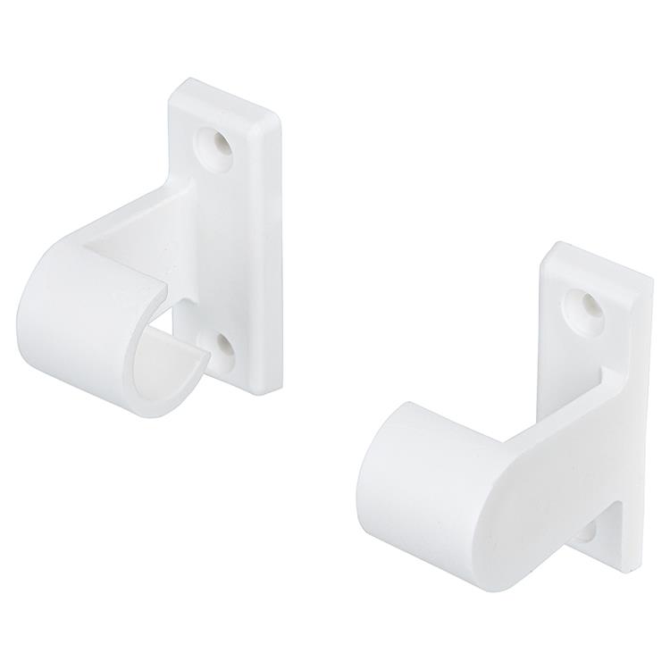 INT kk Steun Op De Dag Klem Set/2 Wit 13mm