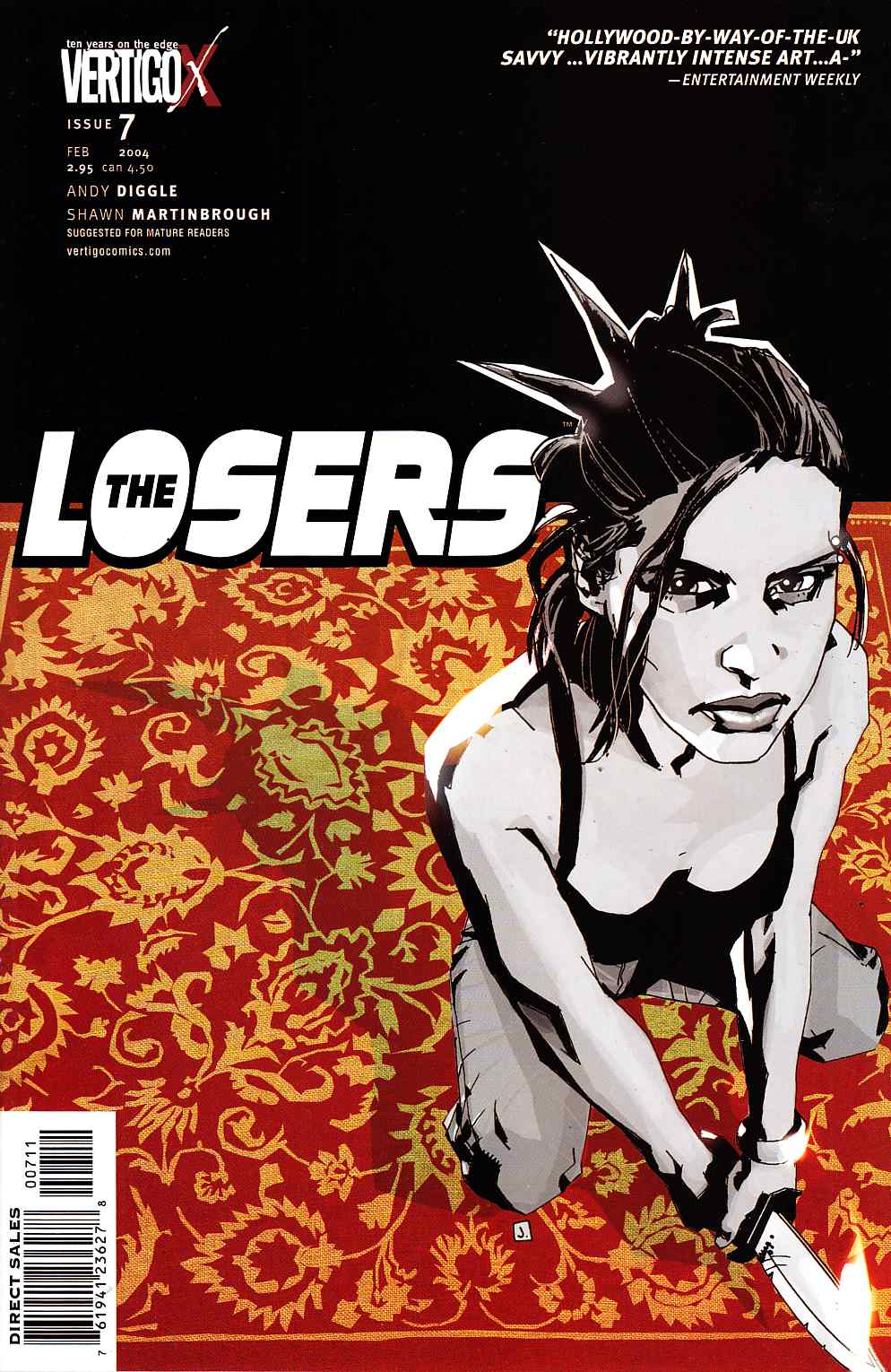 Losers #7 Near Mint (9.4) [DC Comic] – Dreamlandcomics.com Online