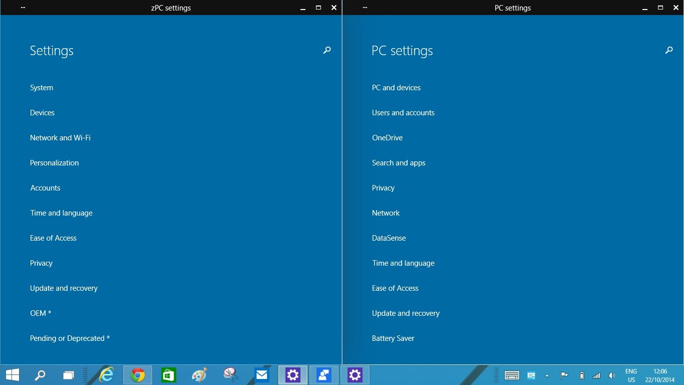 Is Microsoft moving away from the traditional Control Panel in