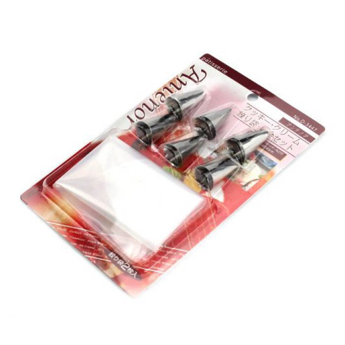 絞り袋・口金セット D-3447の通販｜製菓用品｜調理用品