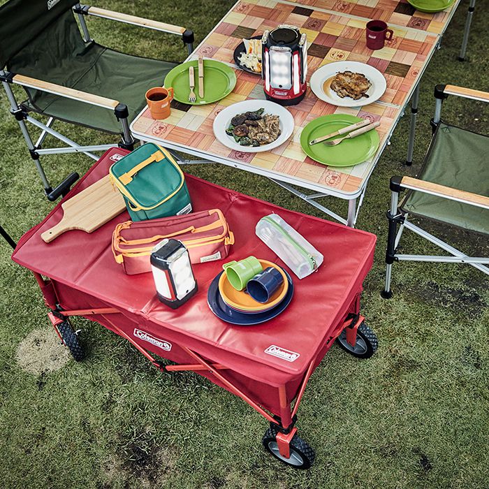 コールマン アウトドアワゴン用テーブル 2000033140の通販｜キャリー