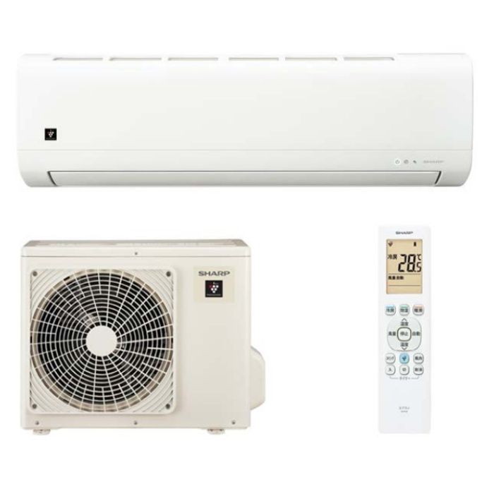 工事なし店舗受取】SHARP 6畳用冷暖房エアコン AY-T22DHの通販｜ルーム