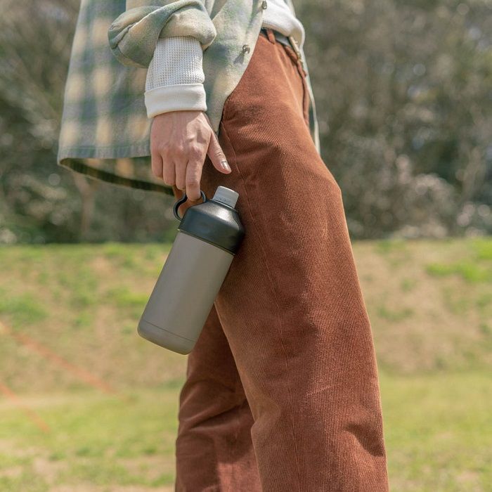 真空断熱ボトルカバー グレーの通販｜ボトルカバー・ホルダー｜水筒