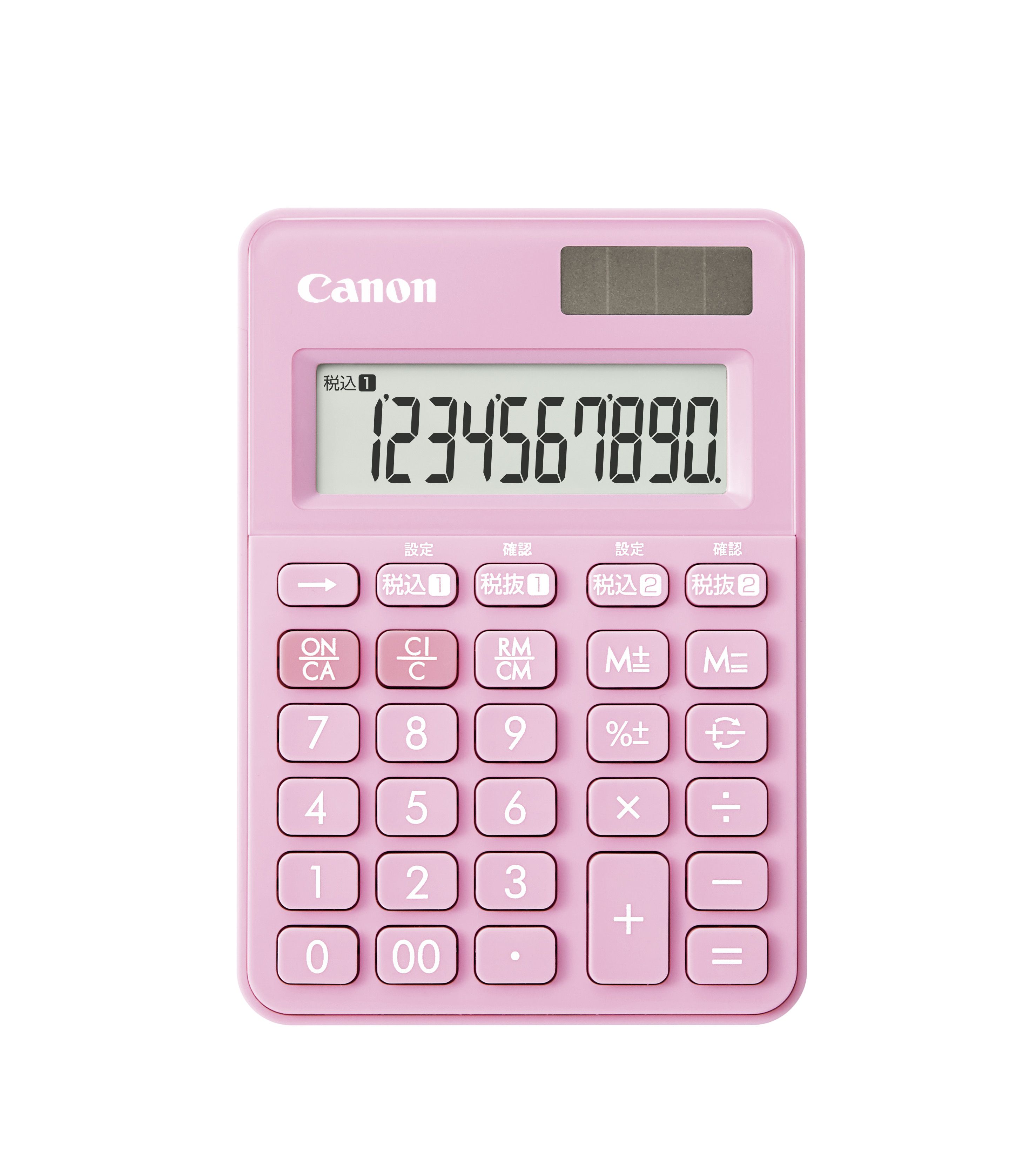 Canon カラフル電卓 ミニミニ卓上サイズ(10桁) LS-100WT-SPの通販