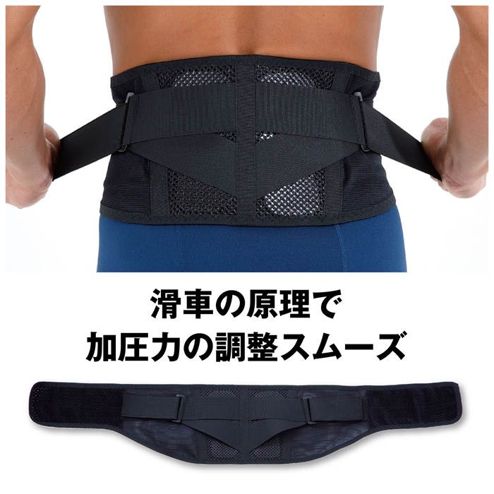 モリトジャパン ブラックサポーター 腰 強加圧の通販｜その他安全帯