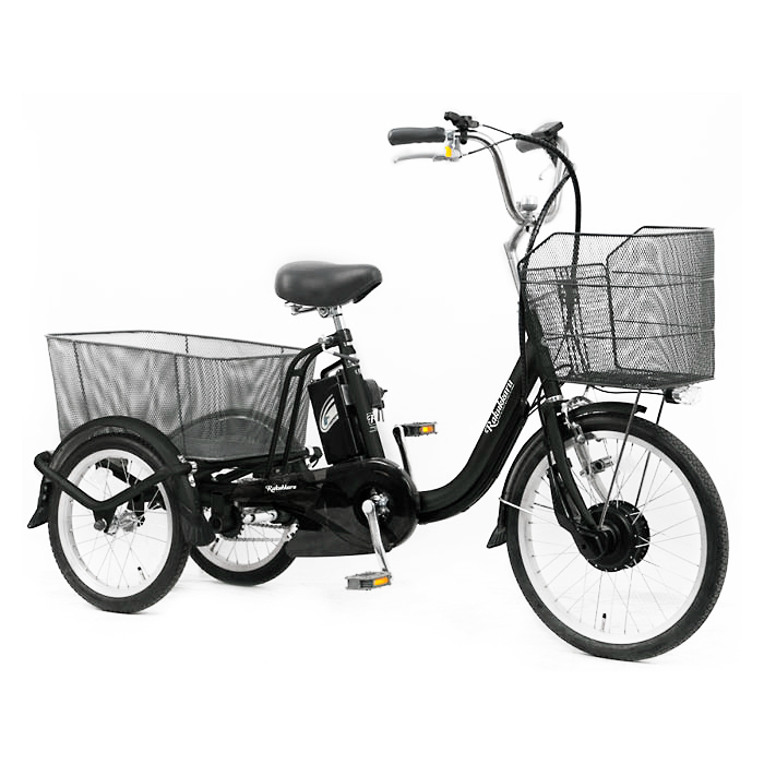 電動三輪車ラクッカル 8Ah ブラックの通販｜電動アシスト自転車