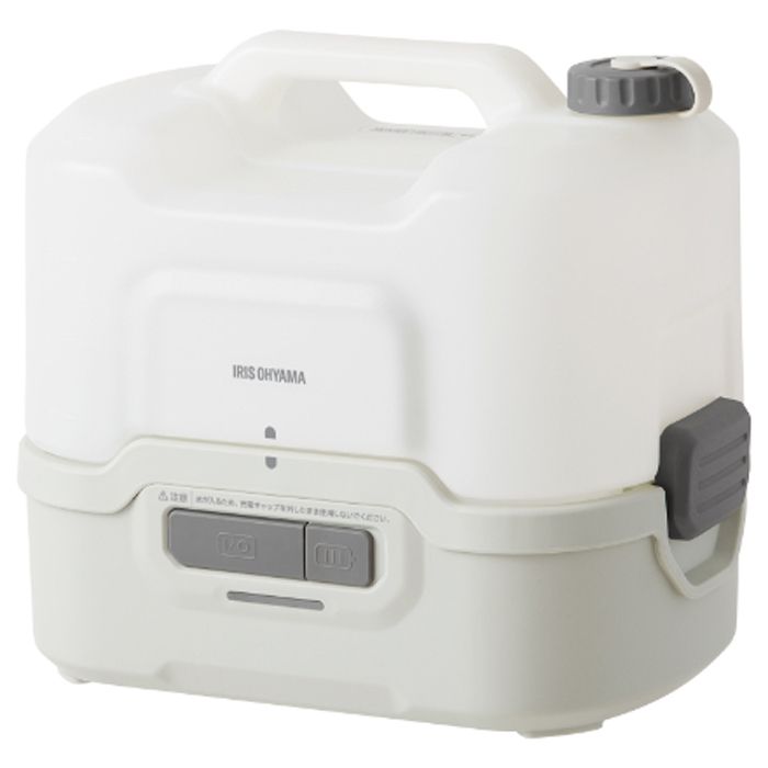 アイリスオーヤマ 充電式ポータブルウォッシャー JPW-T81-W/Hの通販