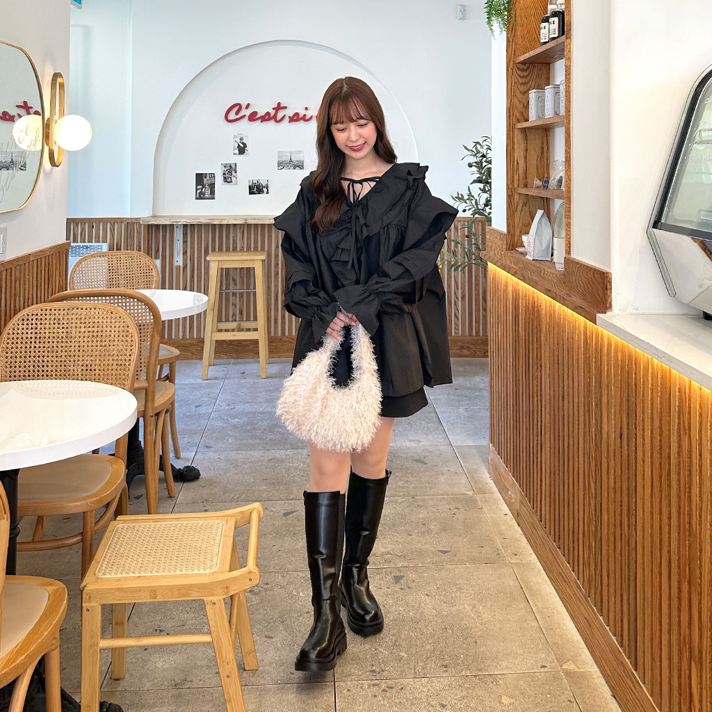 チェルシー厚底ロングブーツ | ファッション通販サイト NUGU