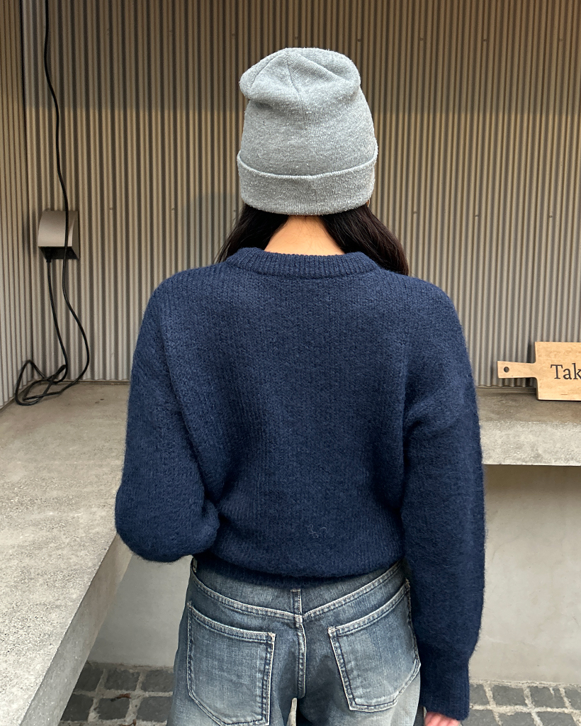 ウールラウンドニット | ファッション通販サイト NUGU