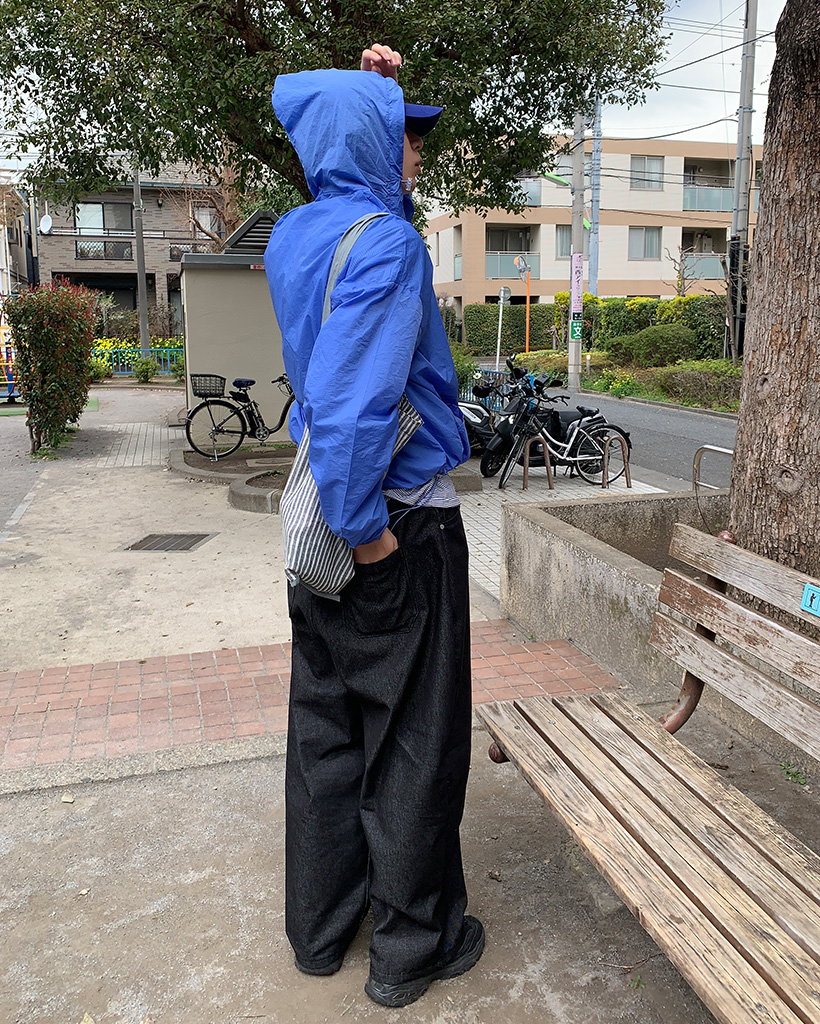 ユニセックス）フードウインドブレーカー | ファッション通販サイト NUGU