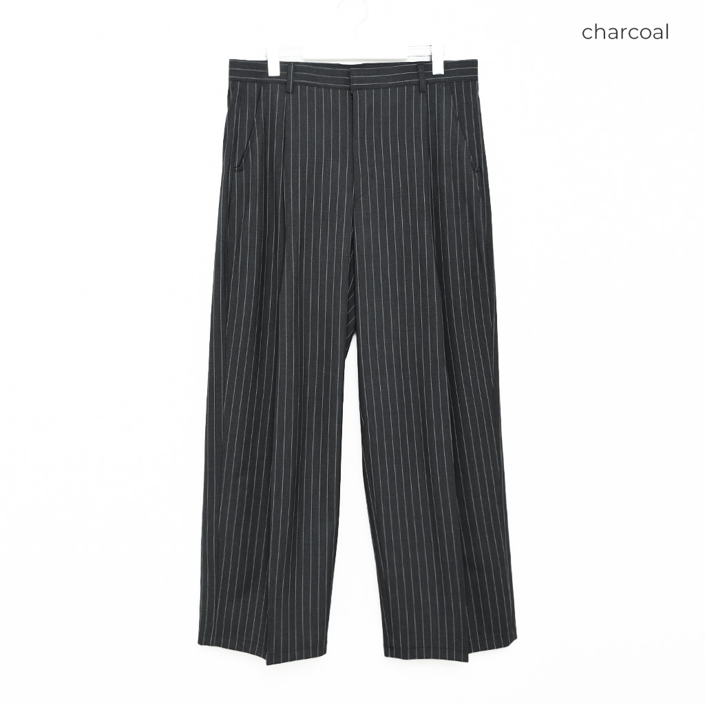 ハ*ル様 8 WARDS サイドストライプパンツ ブラック AND ハ*ル様 8