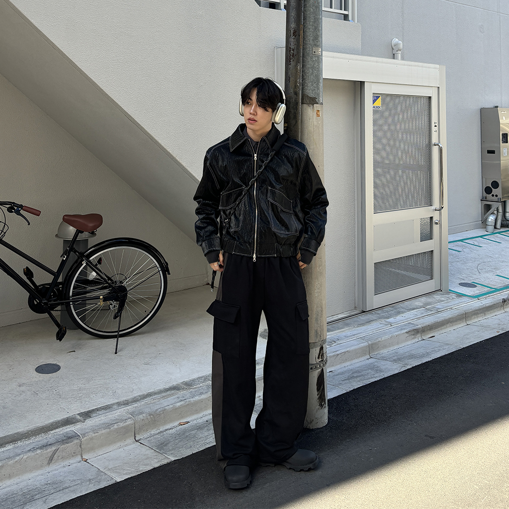 ジュークデップヴィーガンレザージャケット | ファッション通販サイト NUGU