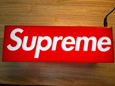 Supreme Box Logo Lamp 