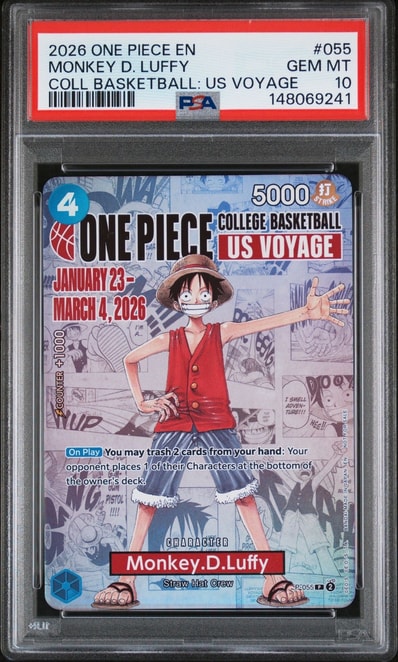 モンキー・D・ルフィ：P (開封済) [P-055]【英語版】(プロモーション