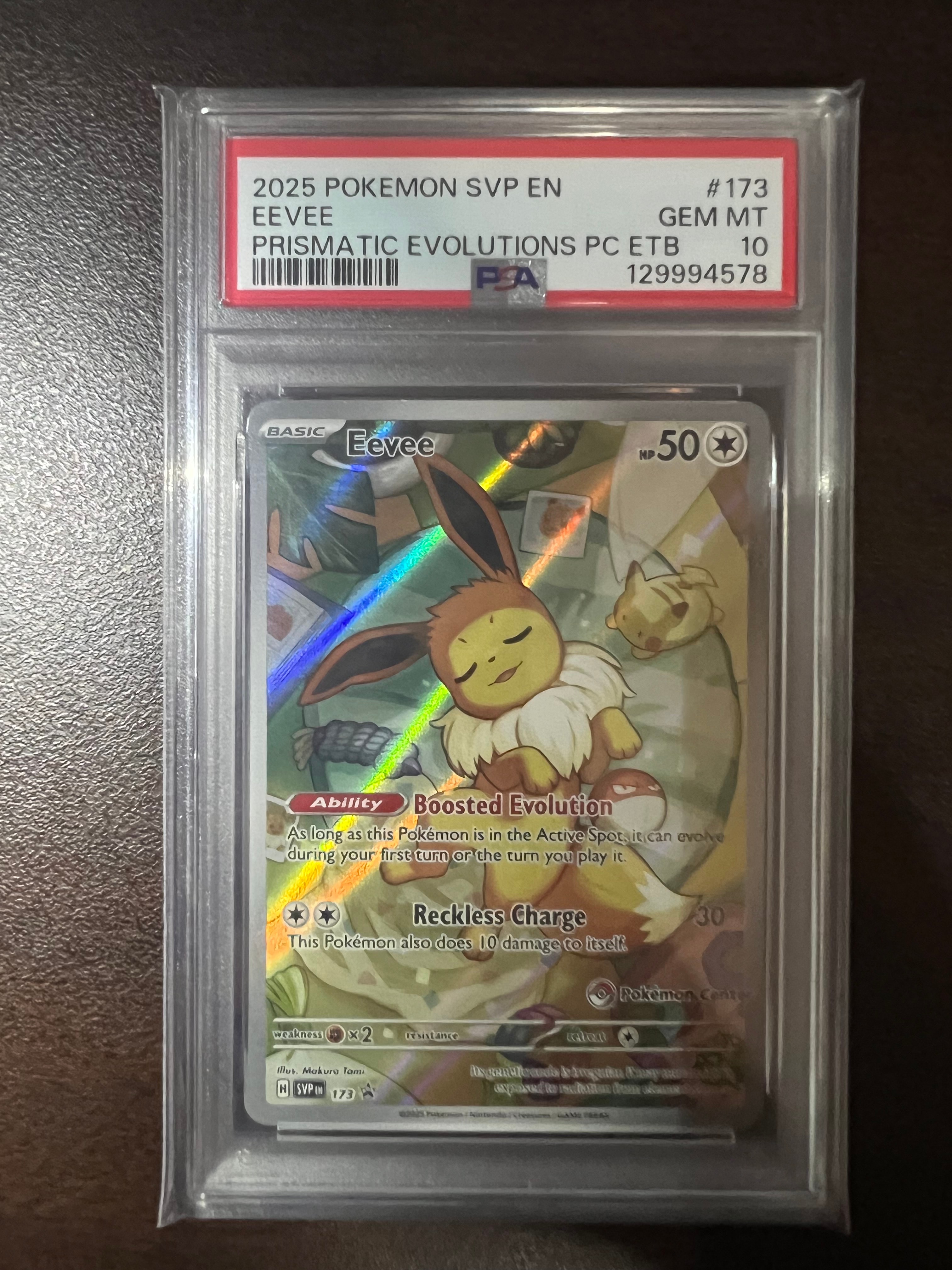 PSA10】イーブイ P [SVP EN 173]【英語版】(スカーレット&バイオレット