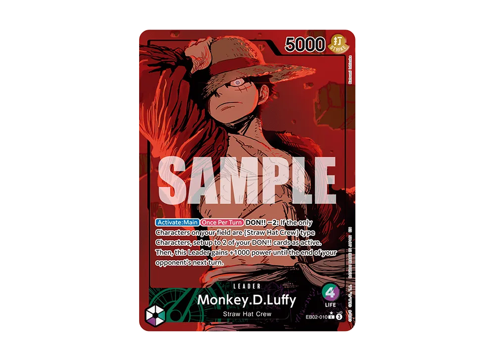 モンキー・D・ルフィ L [EB02-010]【英語版】(プロモーションカード