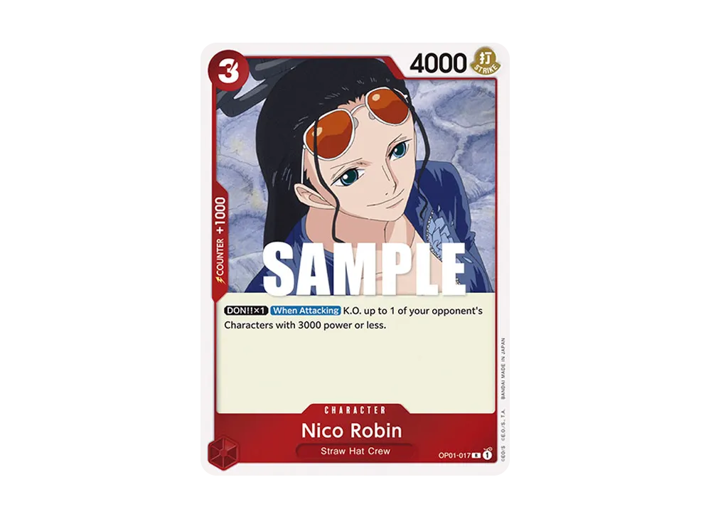 ニコ・ロビン R [OP01‐017]【中国語版】（1st アニバーサリーセット