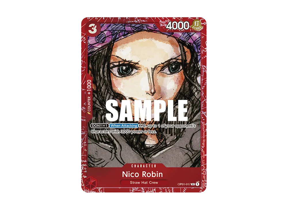 ニコ・ロビン R [OP01‐017]【中国語版】（1st アニバーサリーセット