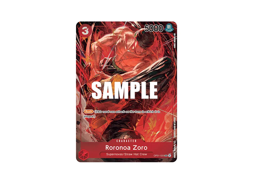 ロロノア・ゾロ SR [OP01-025] (フラッグシップバトル記念品)の新品