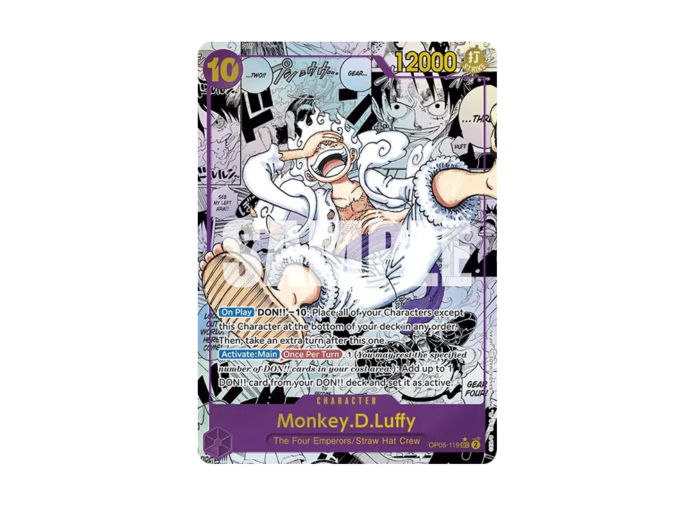 モンキー・D・ルフィ SEC [OP05-119] (ブースターパック 新時代の主役