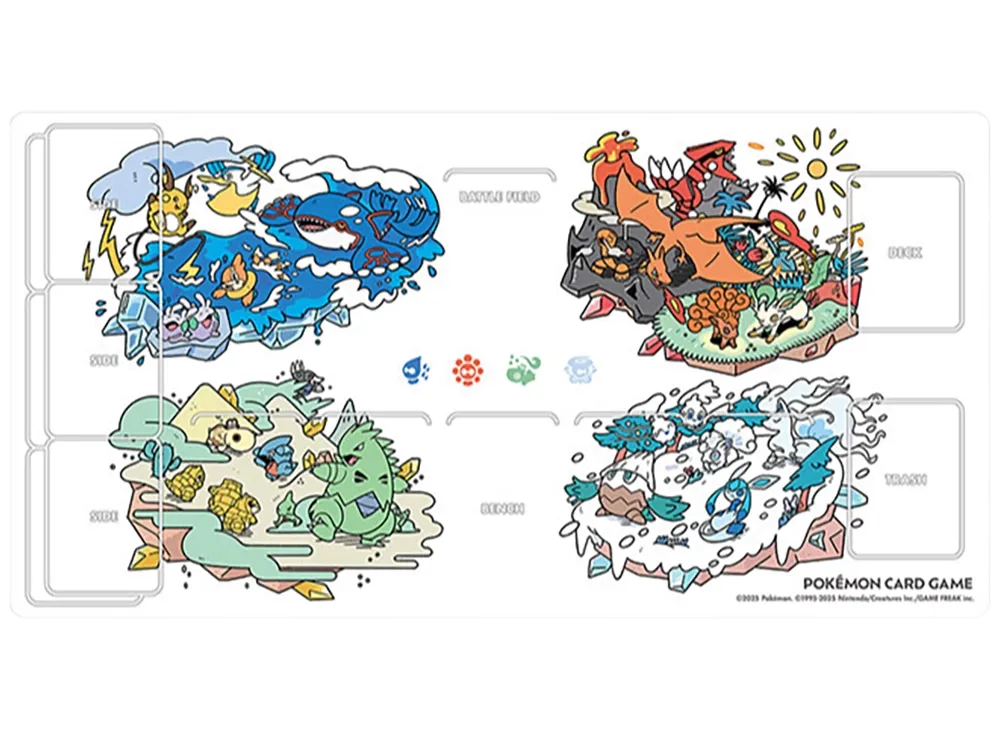 ポケモンカードゲーム ラバープレイマット OTENKI TEAMの新品/中古