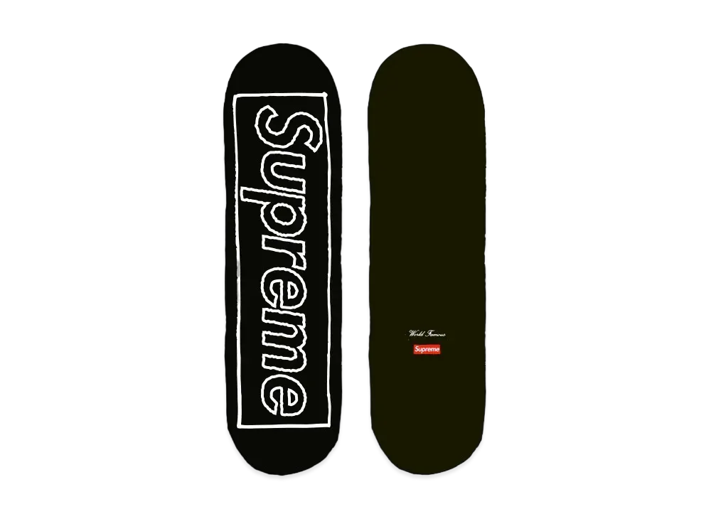 Supreme KAWS Chalk Logo Skateboard 