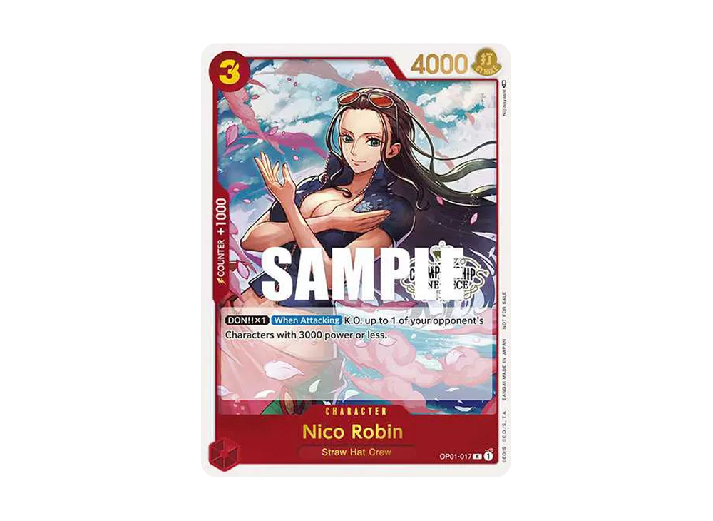 ニコ・ロビン R [OP01‐017]【中国語版】（1st アニバーサリーセット