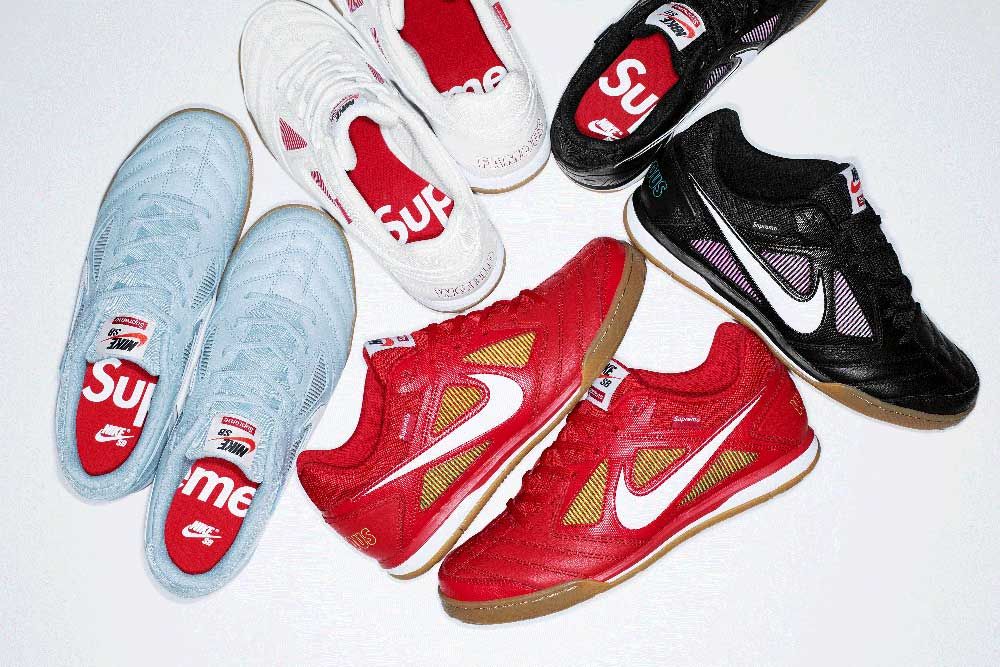 9/1&9/7発売】SUPREME × NIKE LUNAR GATO 4COLORS 抽選/定価/販売店舗