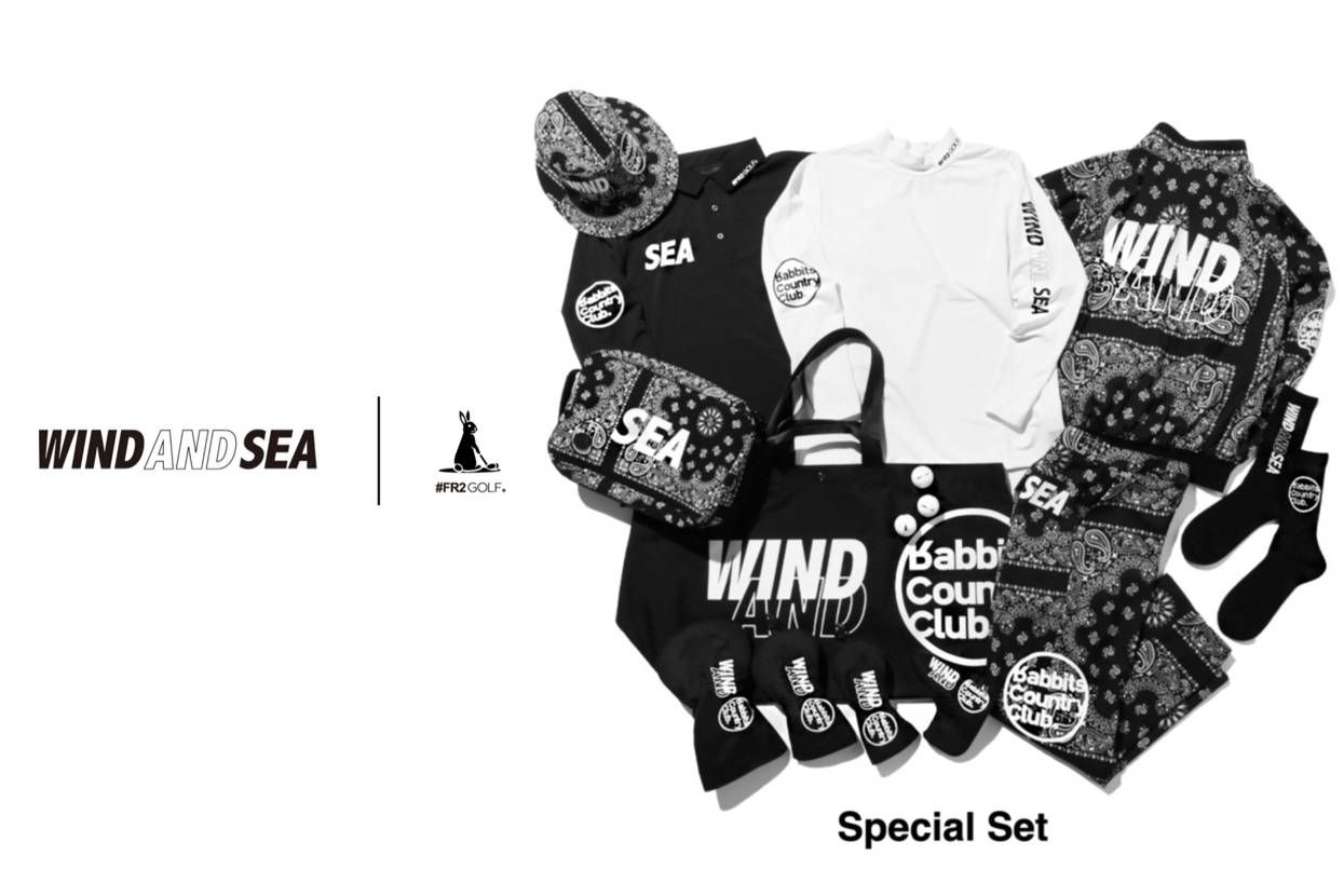 3/25発売｜#FR2 GOLF × WIND AND SEA collection｜抽選/販売/定価情報