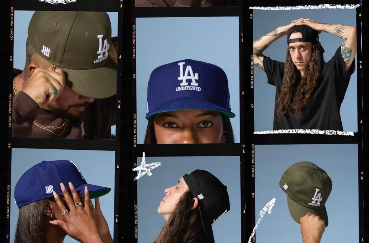 豪華トリプルコラボ！UNDEFEATED × Los Angeles Dodgers × New Era