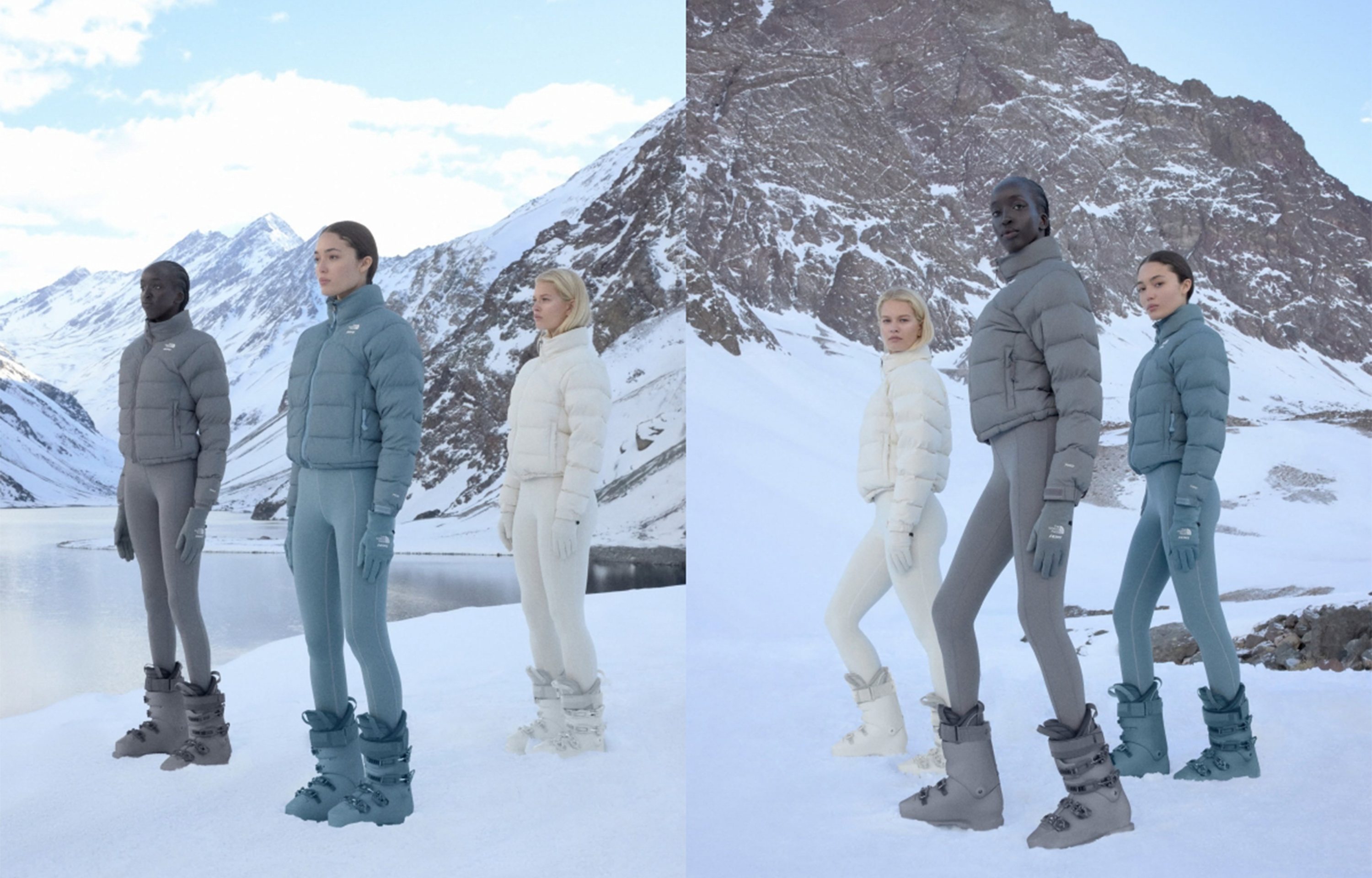 The North Face × SKIMS第2弾、ヌプシを中心とした最新コレクションを