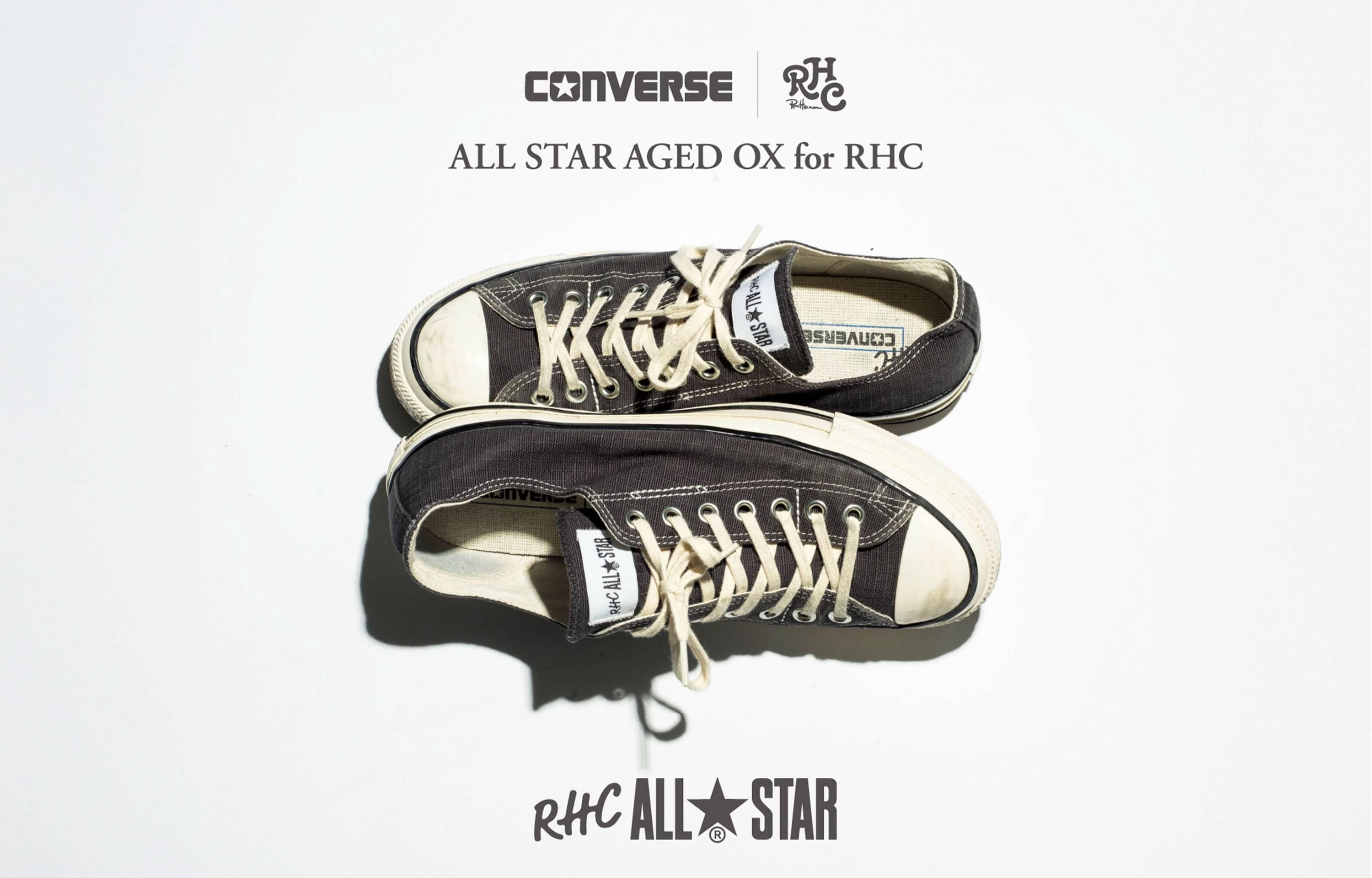 1/11・1/18発売｜RHC Ron Herman × Converse All Star Aged OX