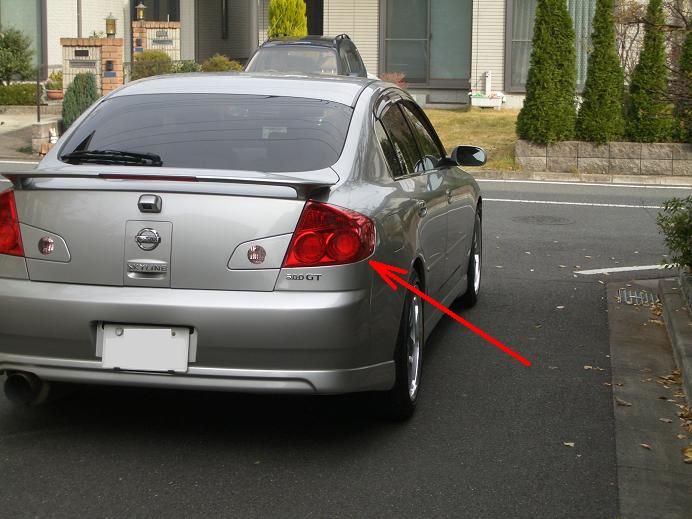 日産純正 V35セダン後期用テールランプ（北米向け） のパーツレビュー