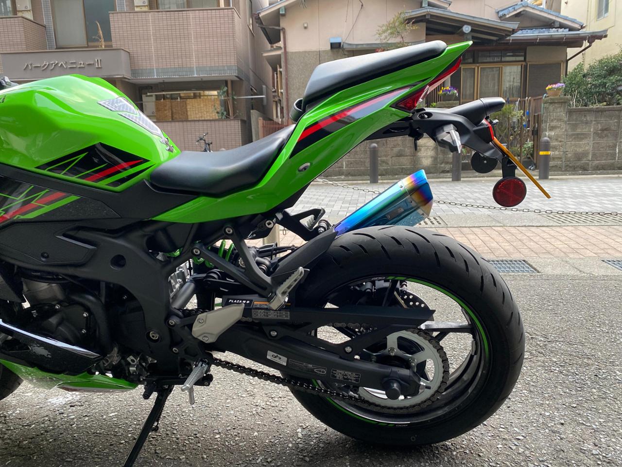 K‐FACTORY ZX25R用フェンダーレス のパーツレビュー | Ninja ZX-4RR