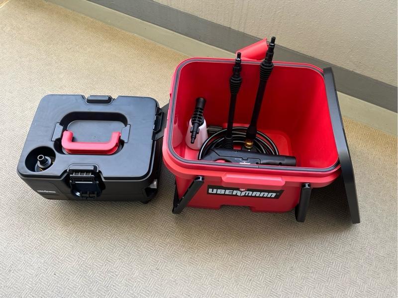 UBERMANN 充電式ハンディ高圧洗浄機タンクセット のパーツレビュー | C