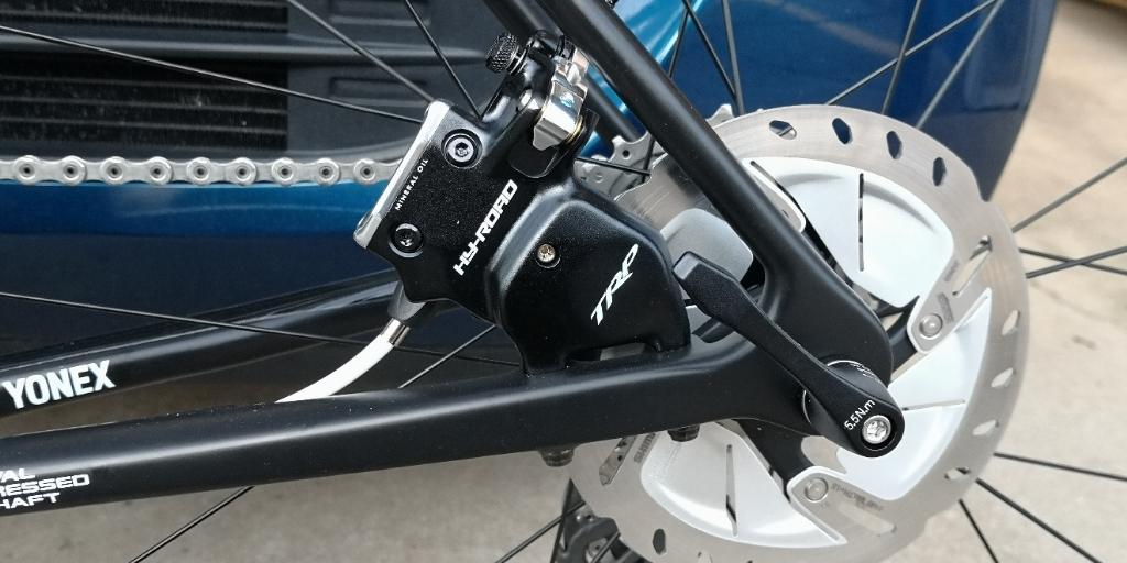 おっきん様専用 TRP hy/rd ディスクブレーキキャリパー 前後セット