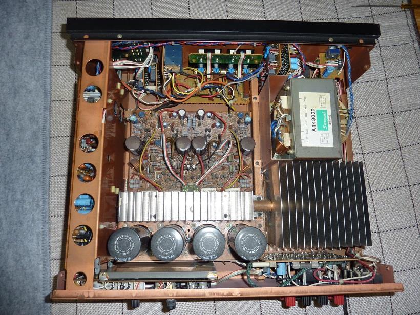 SANSUIプリメインアンプ レストアー｜ひろ爺BMWのブログ｜ひろ爺BMWの