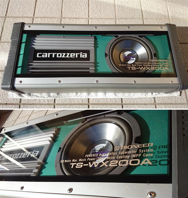 carrozzeria サブウーファー TS-WX200A （バッ直取付け編）（トヨタ