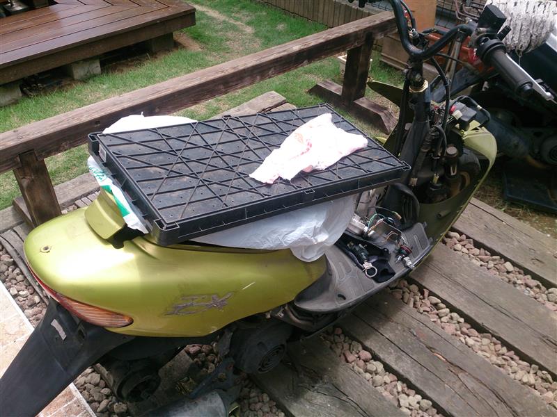 ライブディオZX 修理1（ホンダ Live Dio ZX (ライブディオZX)）by